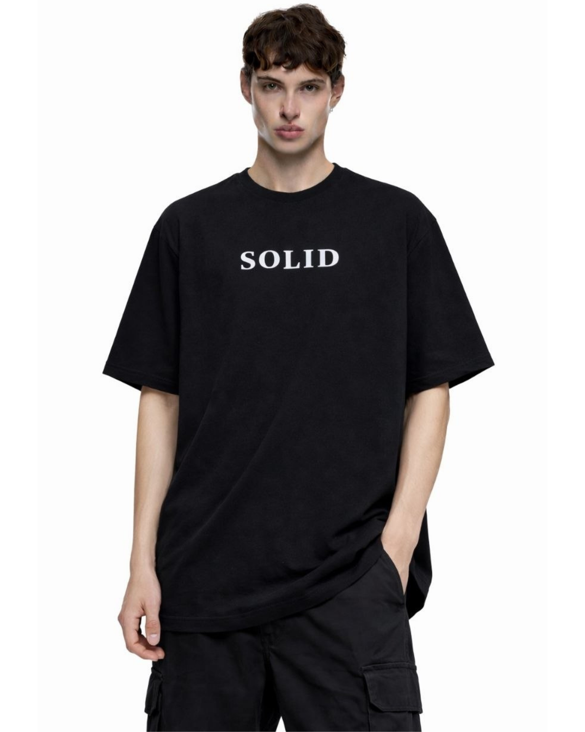 Solid Oversized T-Shirt