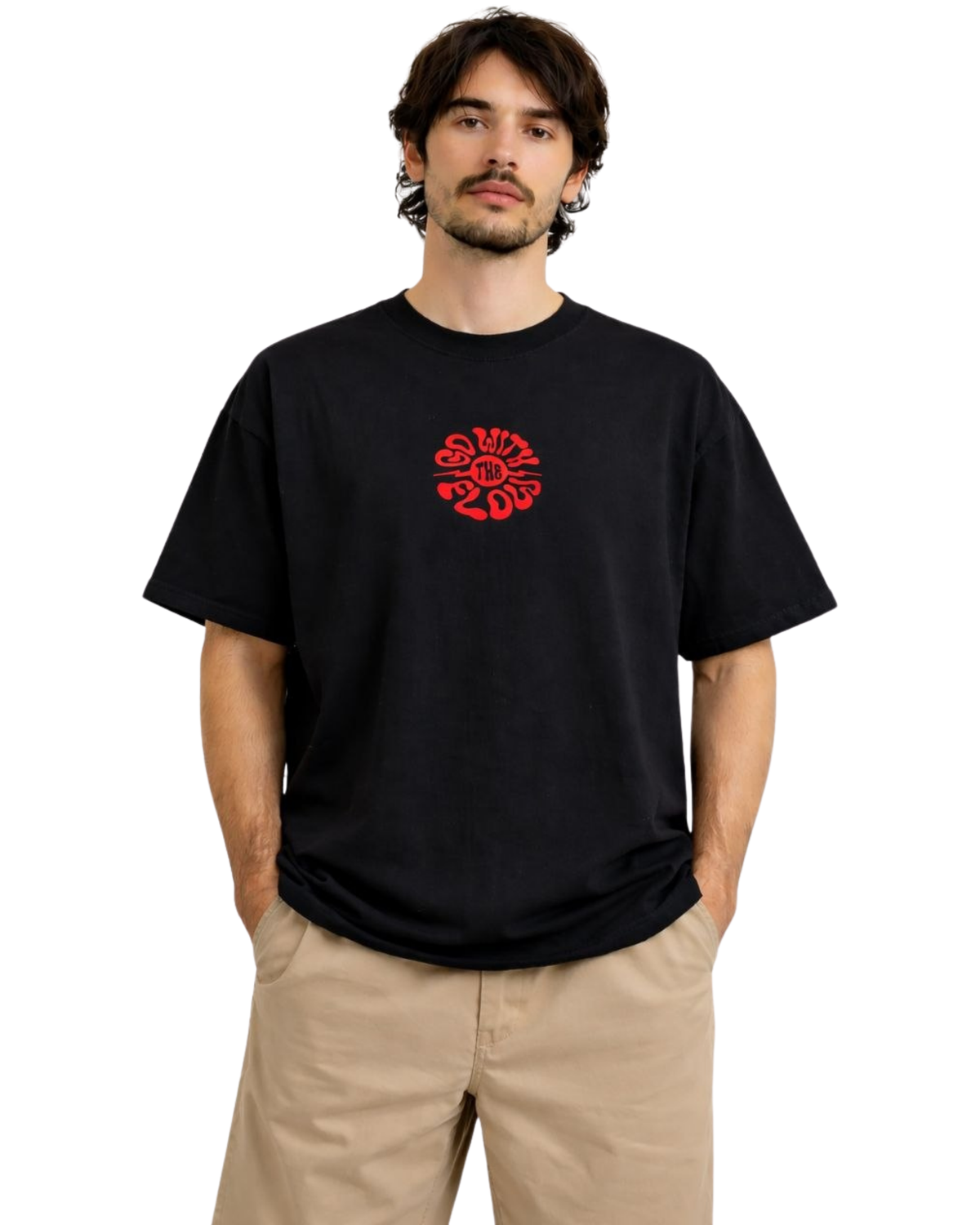 Go With the Flow Oversized T-Shirt