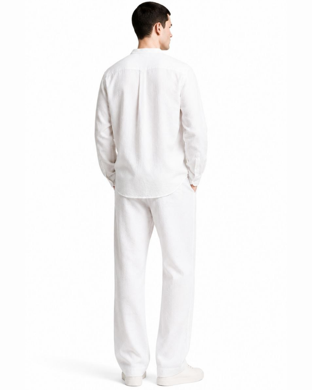 Linen Long Sleeve Set