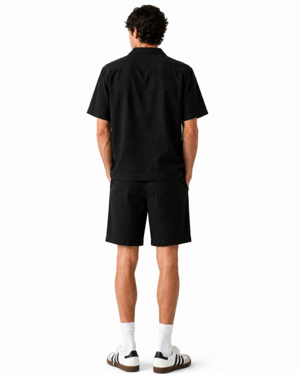 Linen Short Sleeve Set
