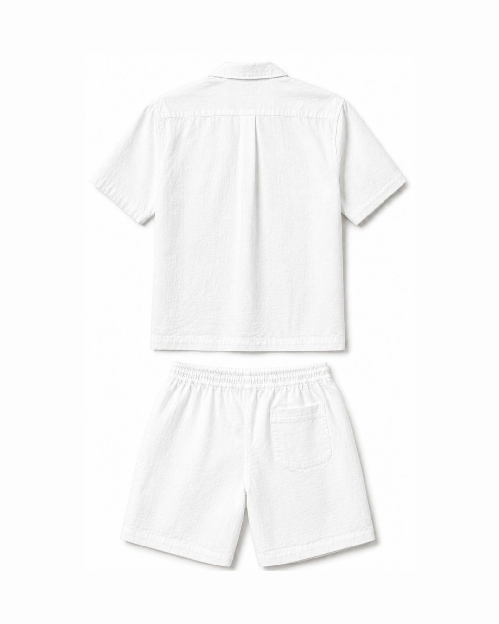 Linen Short Sleeve Set