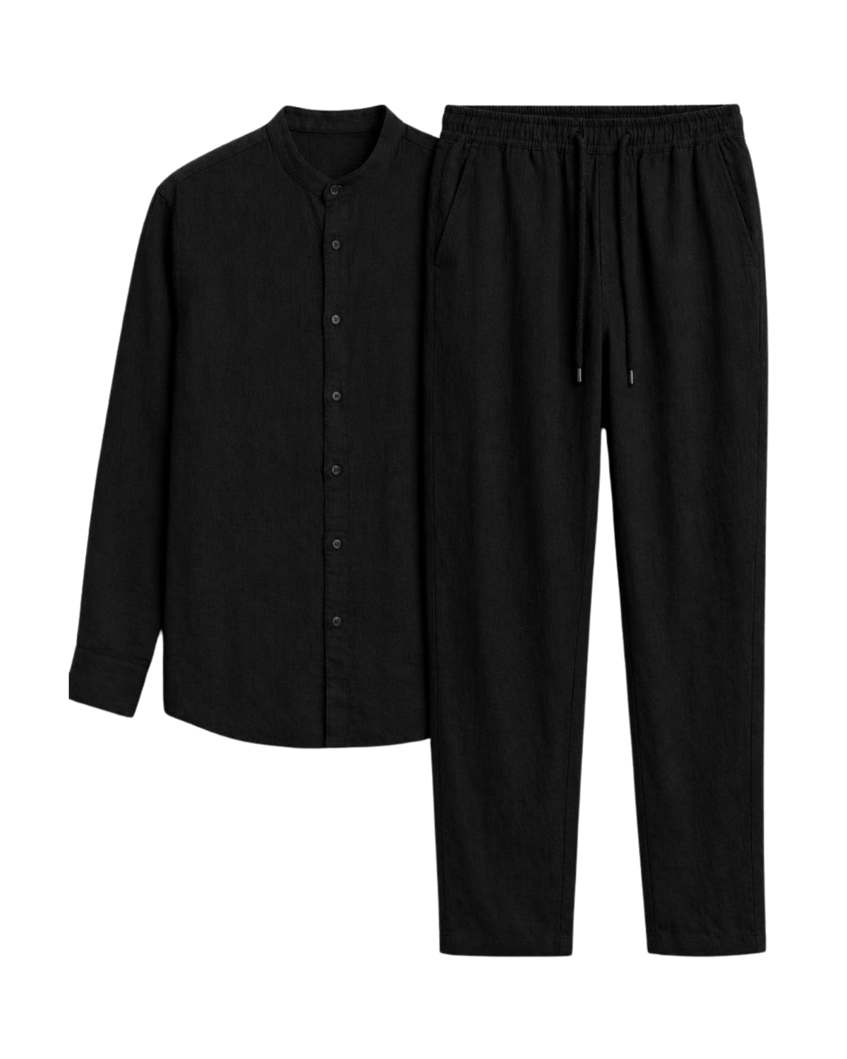 Linen Long Sleeve Set