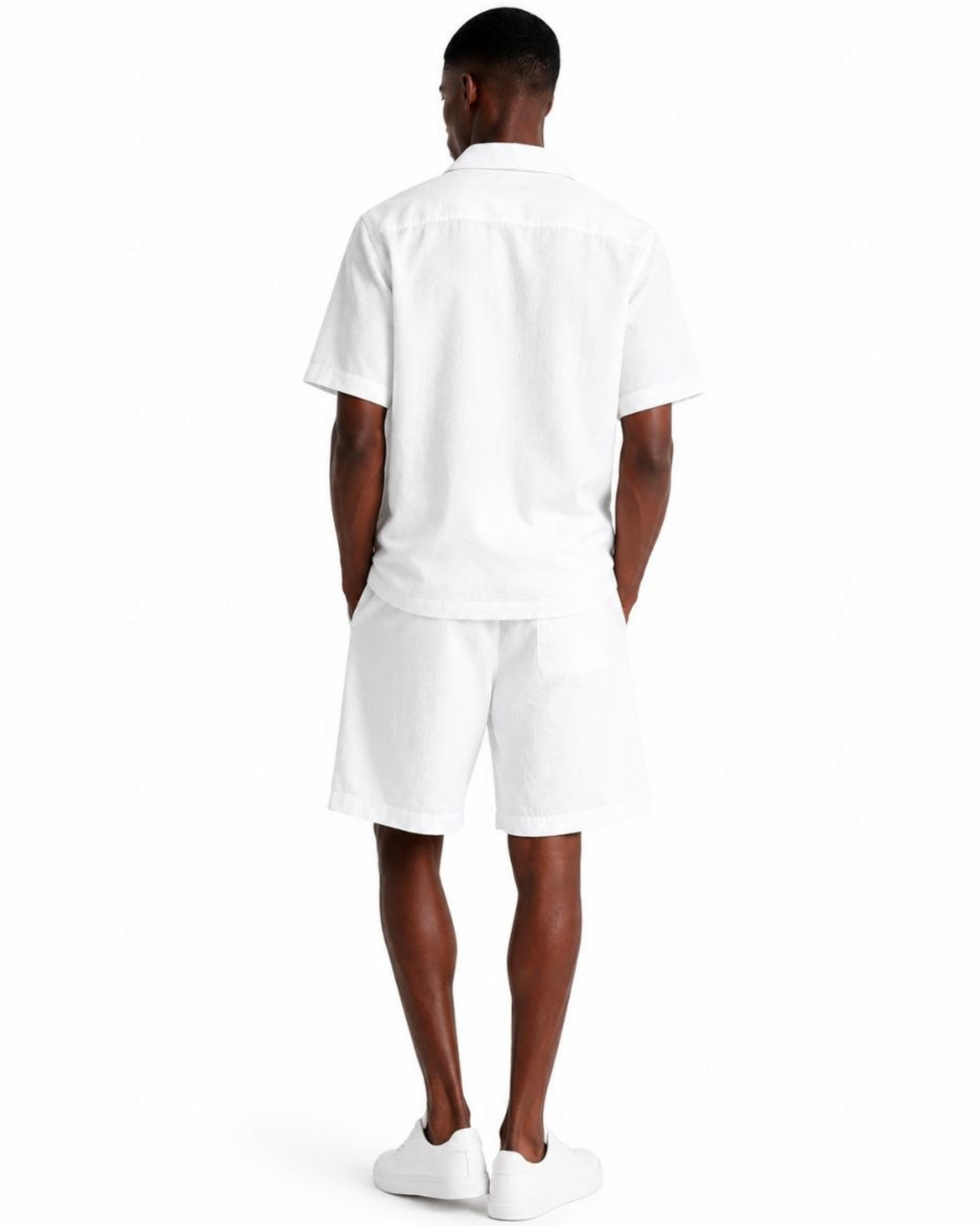 Linen Short Sleeve Set