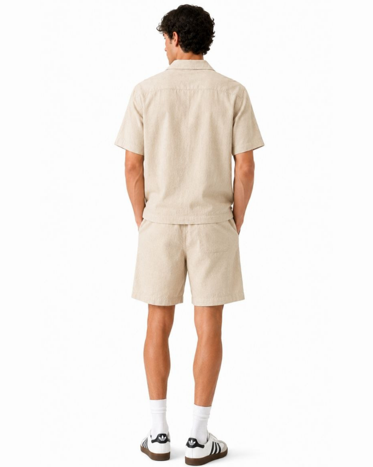 Linen Short Sleeve Set