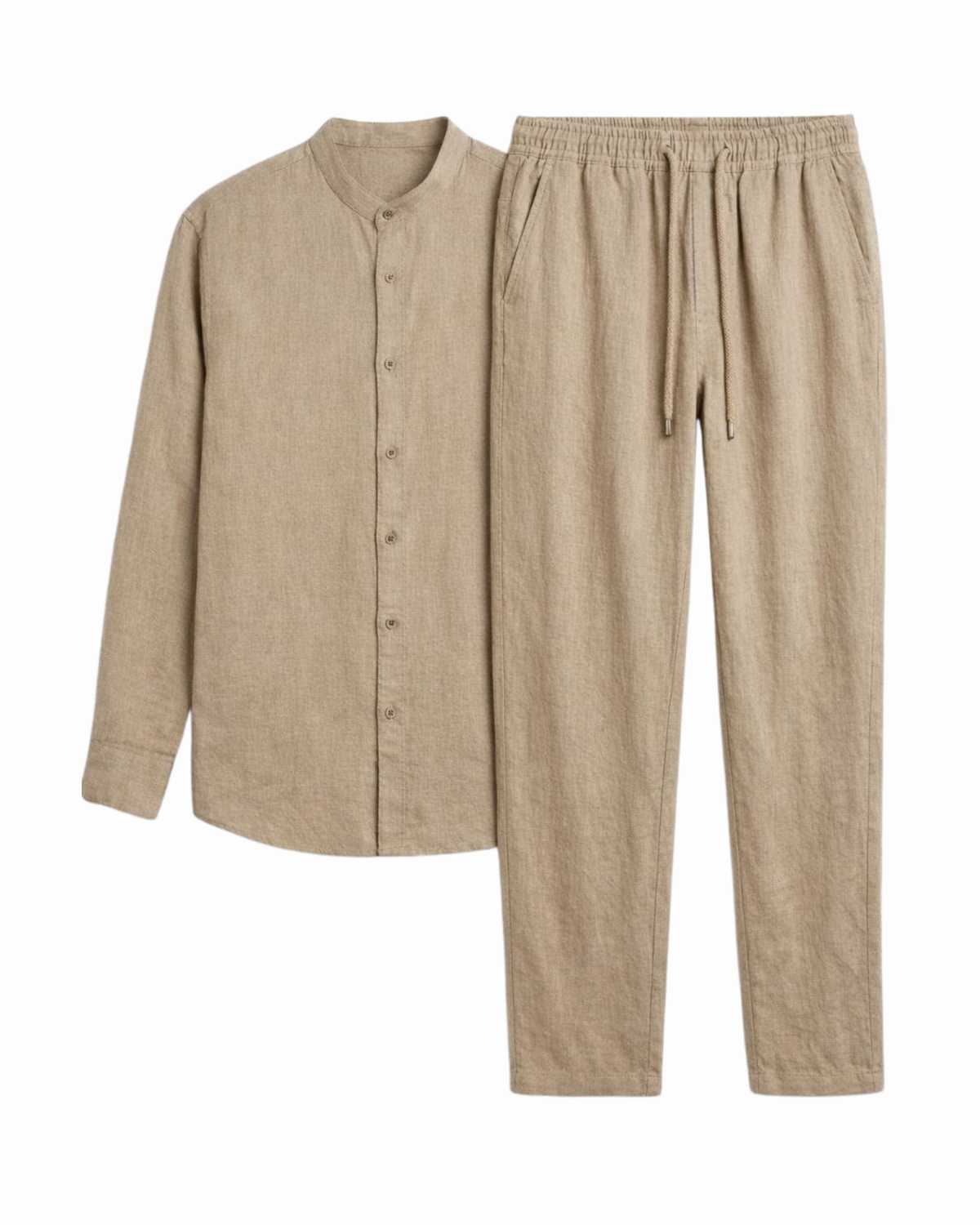Linen Long Sleeve Set