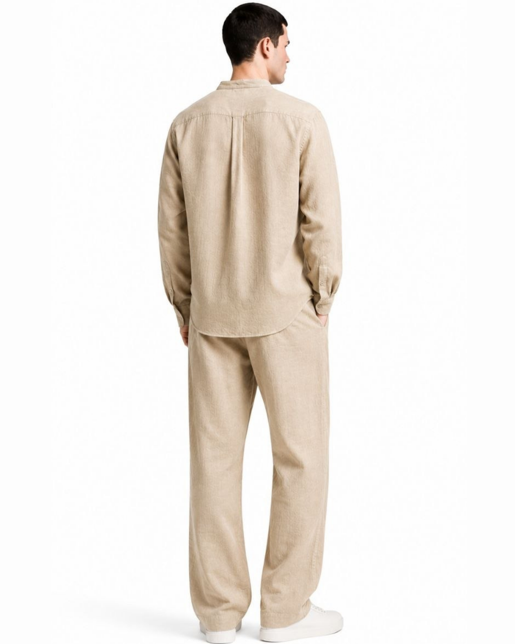 Linen Long Sleeve Set