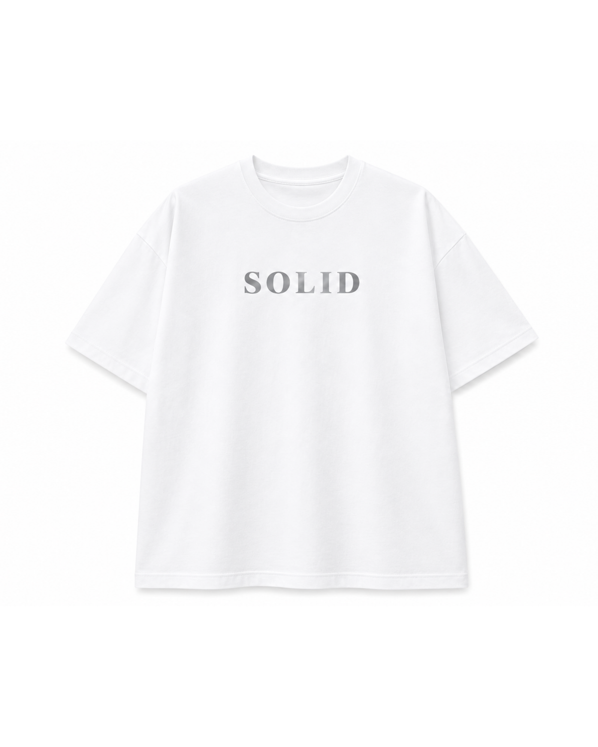 Solid Oversized T-Shirt