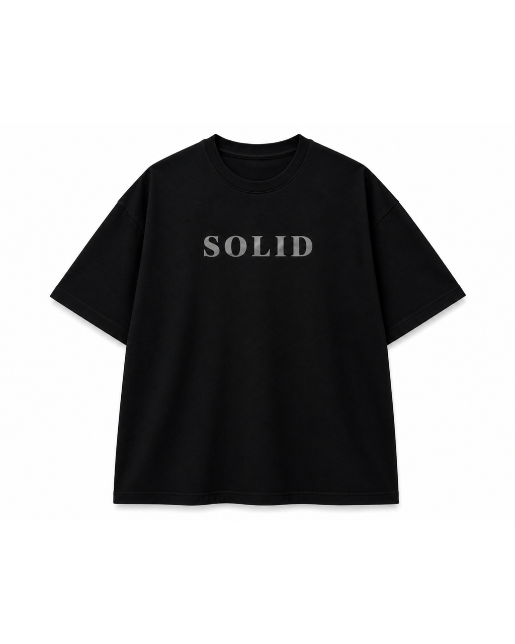 Solid Oversized T-Shirt