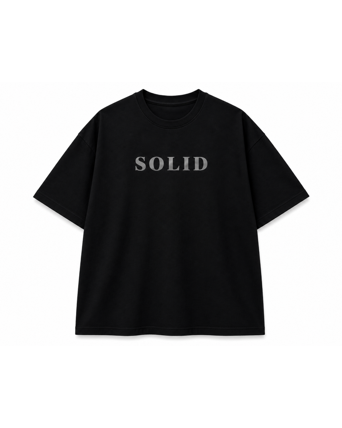 Solid Oversized T-Shirt